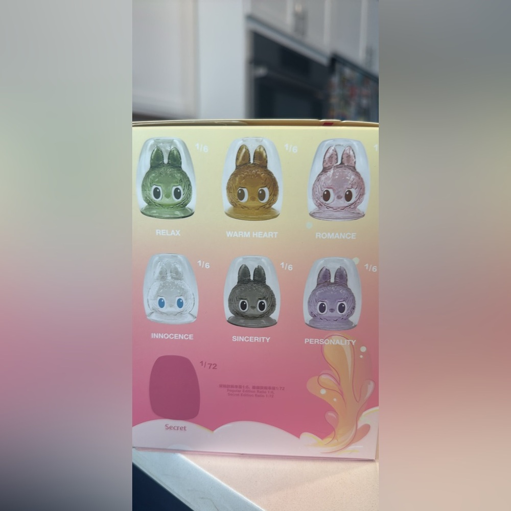 The Monsters CHEERS 🥂 Double Walled Glass Tumbler Cup Mug BLIND BOX 🆕 - Picture 2 of 5